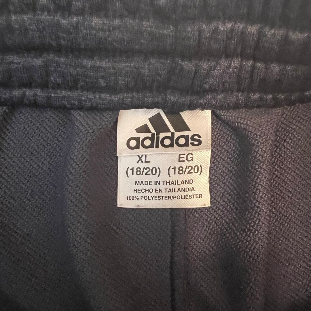 Adidas Navy Track Pants- Size Youth XL (18/20) - Picture 4 of 6